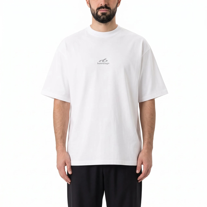 Balenciaga T-Shirt T-Shirt aus Baumwolle weiß(Image 2)