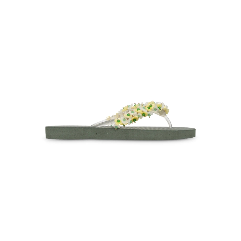 UZURII Flip Flops flip flop Tulum Bloom Yellow dunkel-grün(Image 9)