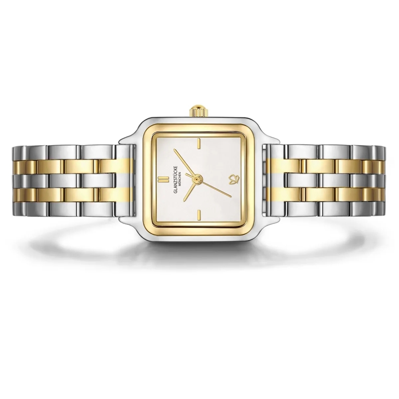 Glanzstücke München Automatikuhr Damen Armbanduhr Edelstahl silber(Image 3)