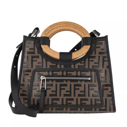 Fendi Runaway Shopping Bag Maya/Black Tote