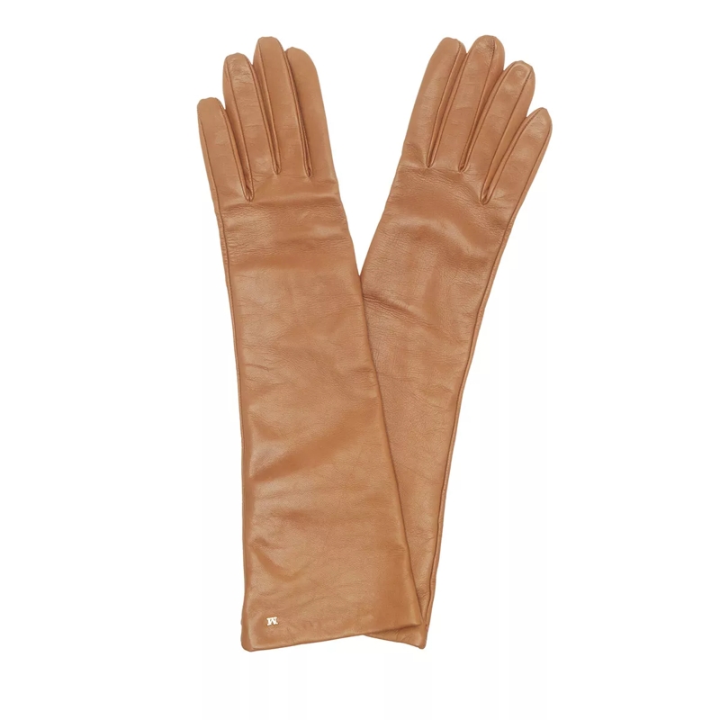 Max Mara Handschuhe Afidee Cuoio