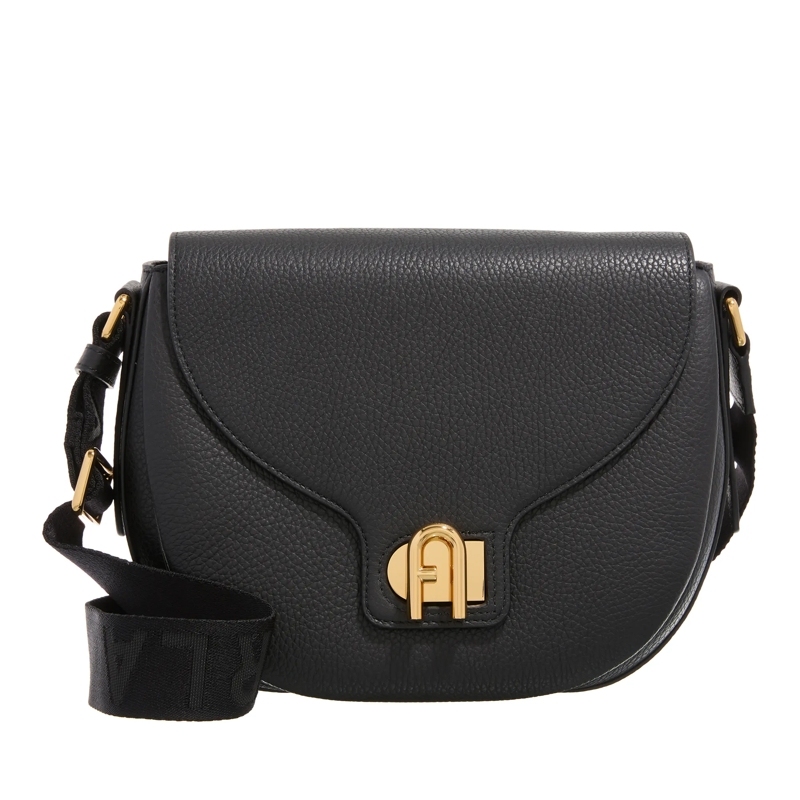 Furla Crossbody Bag Furla Lotus S Crossbody Nero+Toni Nero