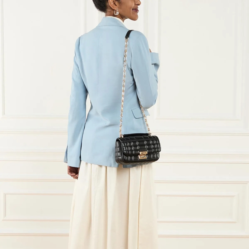 MICHAEL Michael Kors Crossbody Bag Sm Conv Chain Shldr Black(Image 3)