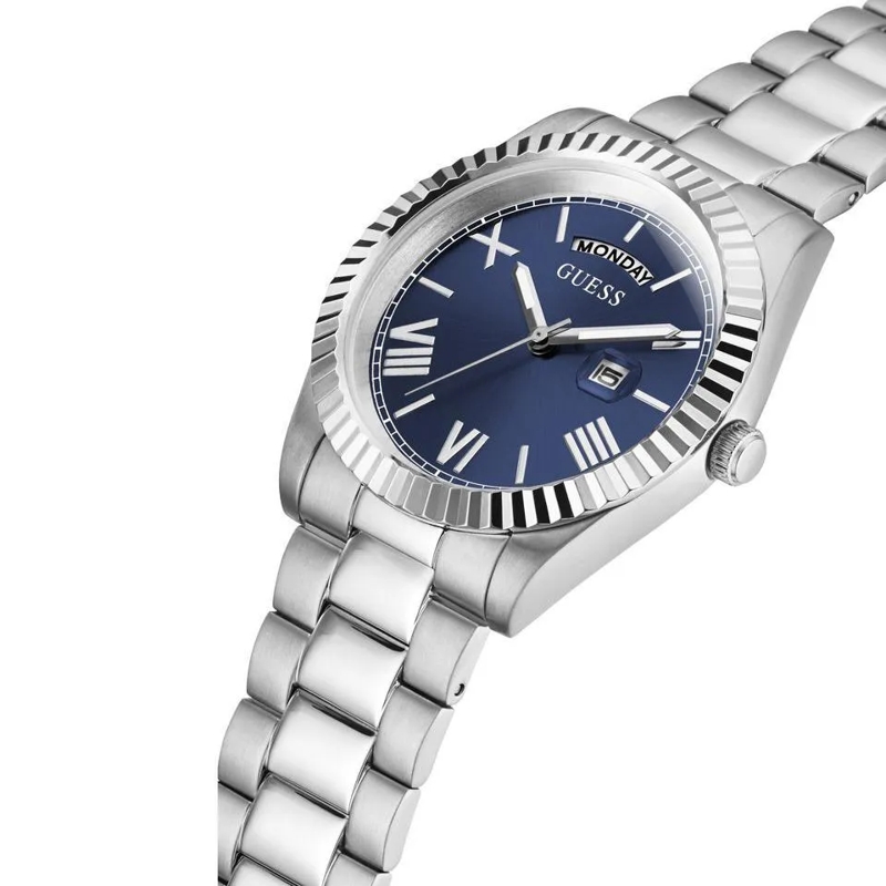 Guess Automatikuhr Quarz-Analoguhr Gd Connoisseur silber(Image 4)