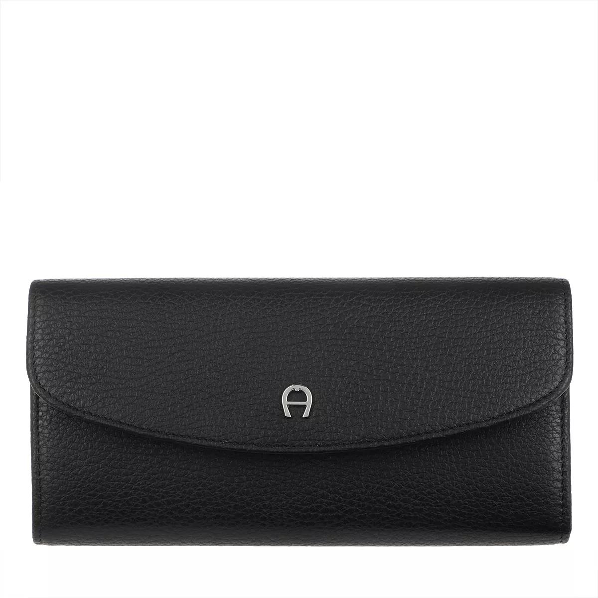 Aigner Portemonnaie - Basics - Gr. unisize - in Schwarz - für Damen