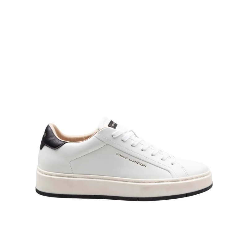 CRIME LONDON Lage-top sneaker Crime Destiny Leather Sneakers, Black And White White