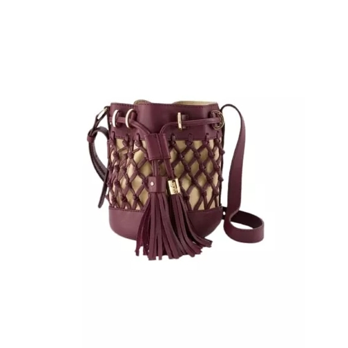 See By Chloé Vicki Shoulder Bag - Leather - Intense Violine Purple Borsa a secchiello