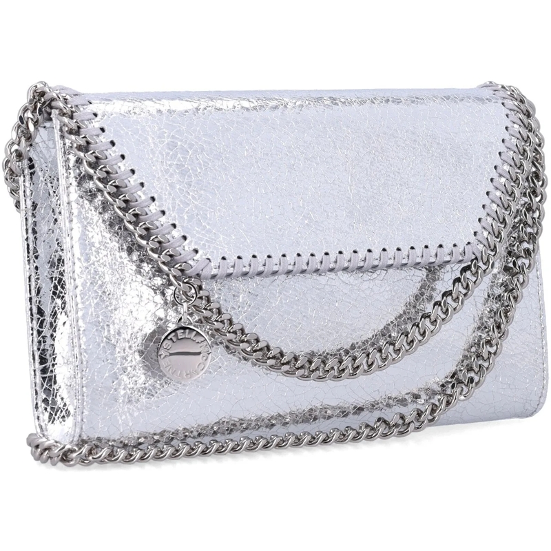Stella McCartney Geldbörse Falabella Wallet On Chain Argento silber(Image 2)