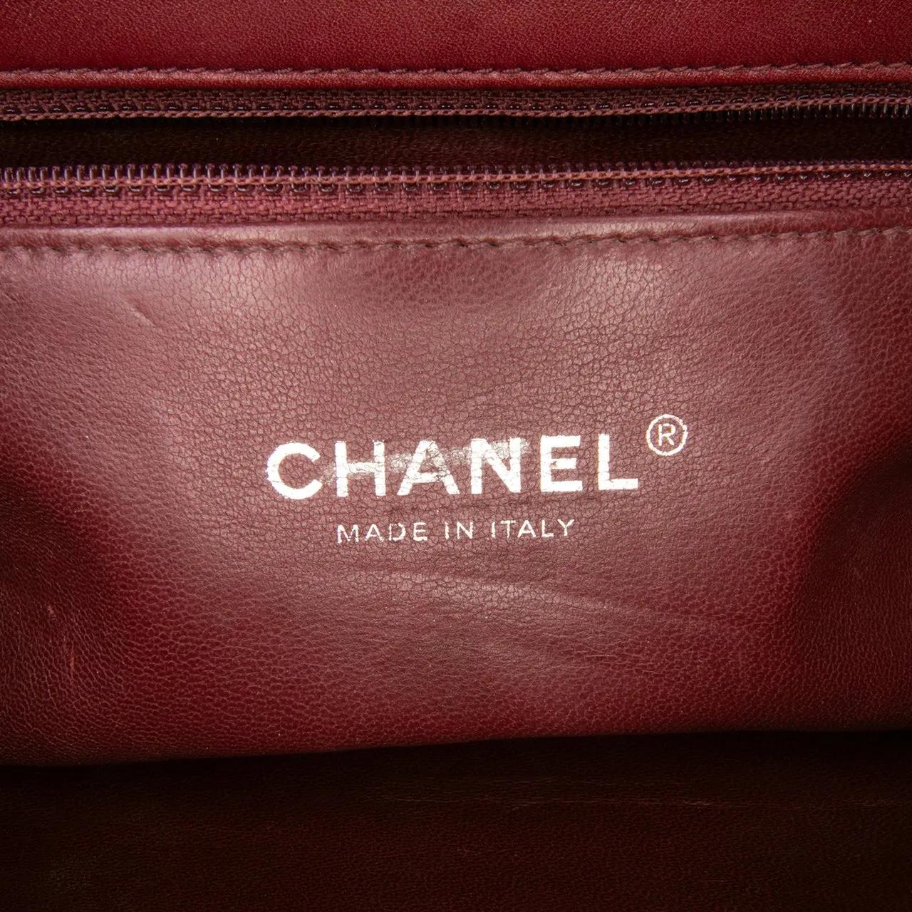 Thumbnail - Chanel Hobo Bags - CC Stitched Calfskin Chain Flap - Gr. unisize - in Rot - für Damen