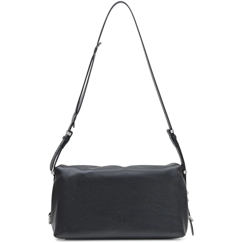 Pinko Schultertasche New Saddle Nero Limousine - Matt Silver mehrfarbig(Image 3)