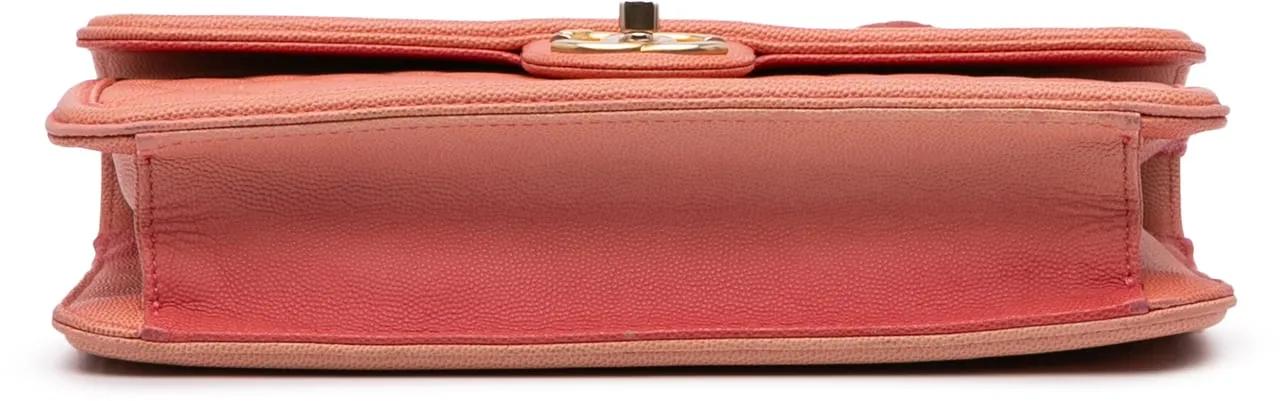 Thumbnail - Chanel Hobo Bags - Medium Quilted Caviar Sunset On The Sea Flap - Gr. unisize - in Gold - für Damen