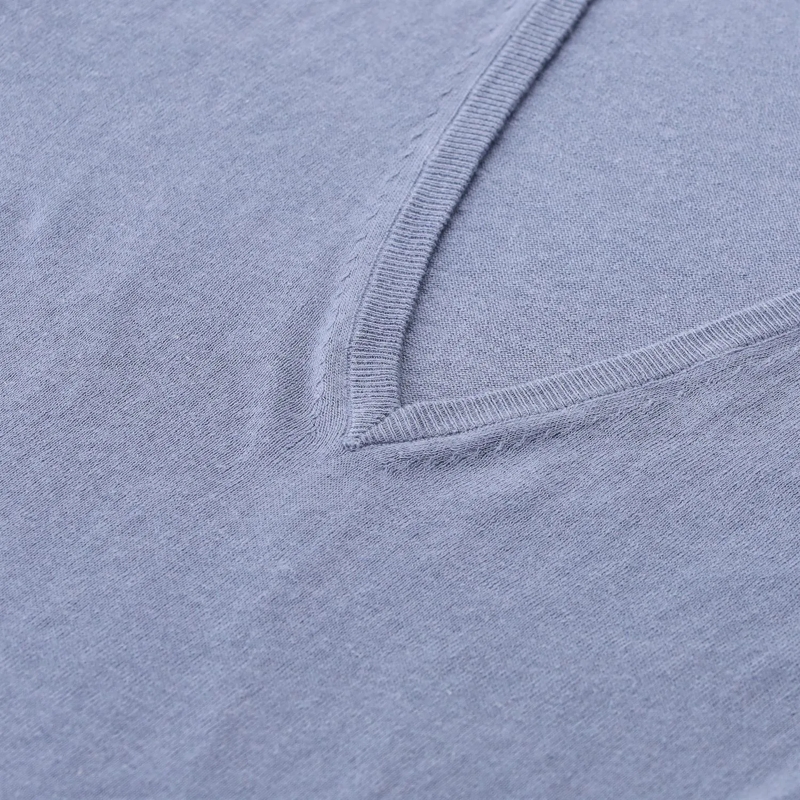 Closed Pullover Shirt aus Leinen & Baumwolle pink(Image 3)
