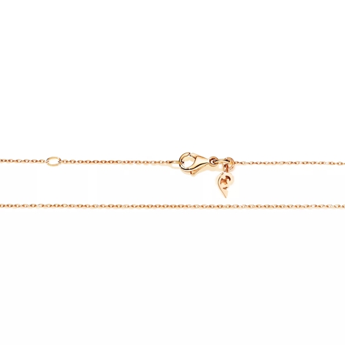 Capolavoro Anchor Chain Round Diamond Cut Rose Gold Medium Necklace