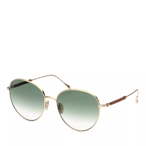 Tod's TO0303 Gold/Green Sunglasses