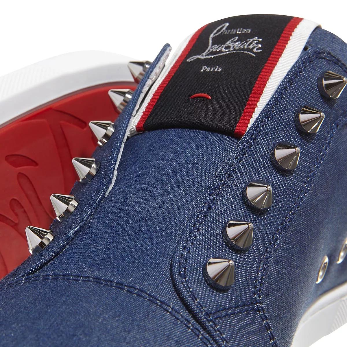 Blue christian deals louboutin