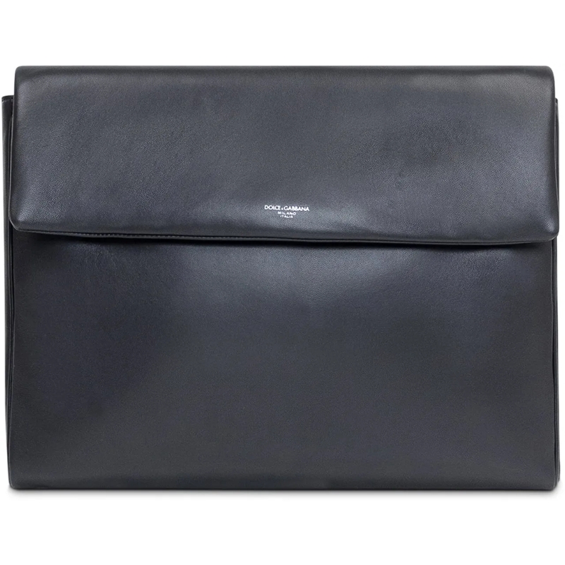 Dolce&Gabbana Schultertasche Borsa in Nappa schwarz
