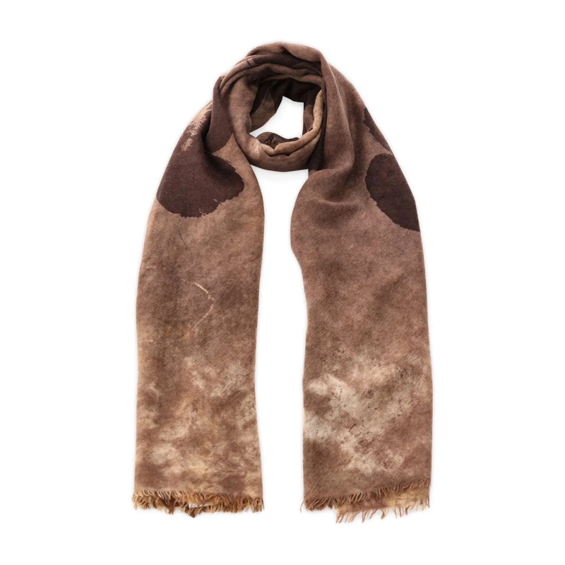 Faliero Sarti Écharpe légère Schal Silvia aus Kaschmir Braun