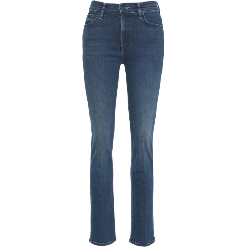 Mother Slim-Fit-Jeans Skinny jeans 'The Rascal' blau