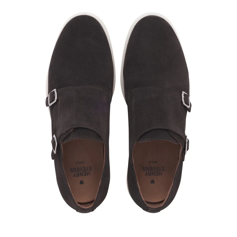 Henry Stevens Chaussures plates Schnallenschuh Elia DM1 dunkel-braun(Image 4)