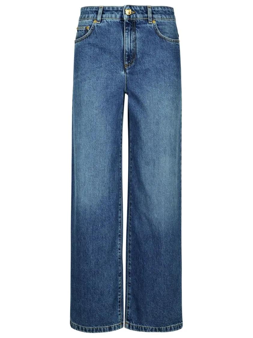 Moschino - Blue Cotton Jeans - Größe 42 - blau