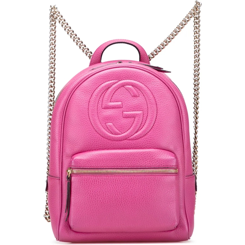 Gucci Rucksack Leather Soho Backpack rose