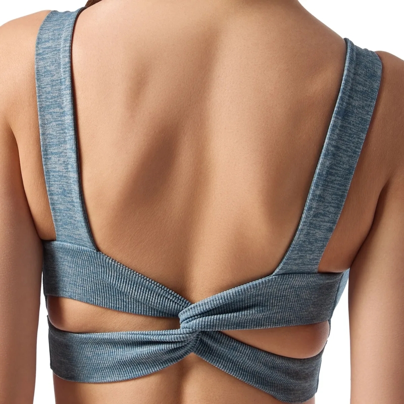 Plein Sport Top Sport Bh Logo petrol(Image 5)