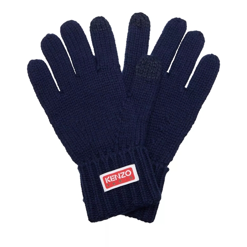 Kenzo Short Gloves Midnight Blue Glove