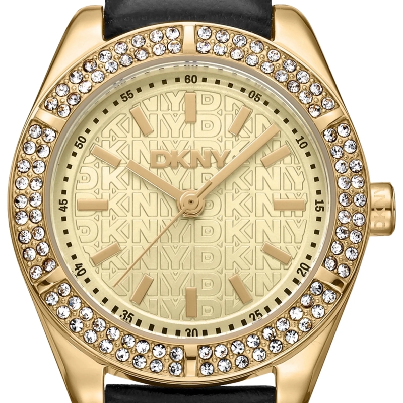 DKNY Quarzuhr Quarzuhr Evening Watch schwarz(Image 4)