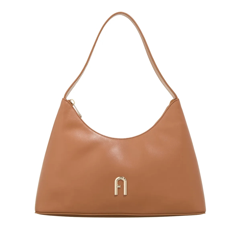 Furla Hobo Bag Furla Diamante S Shoulder Bag Brandy
