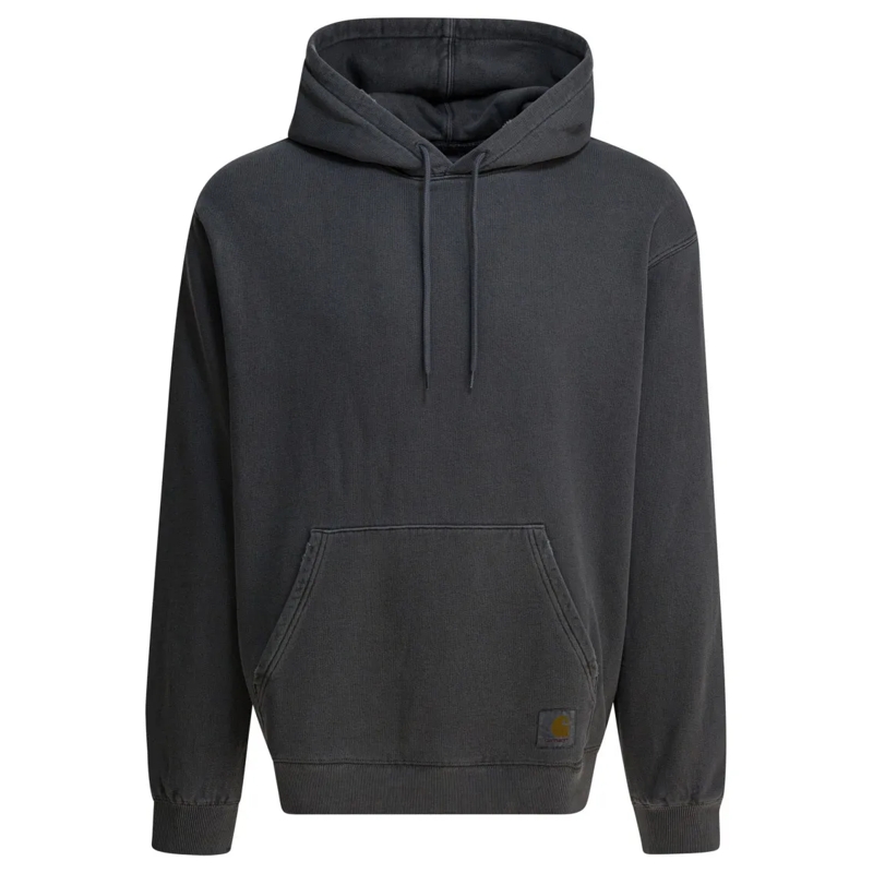 Carhartt Wip  Wide Silhouette Hooded Sweatshirt With Drawstring  Grey