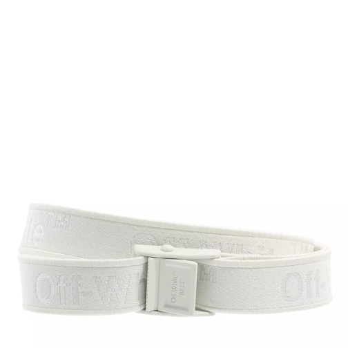 Off-White Graphic Industrial Belt H25 White A White Thin Belt