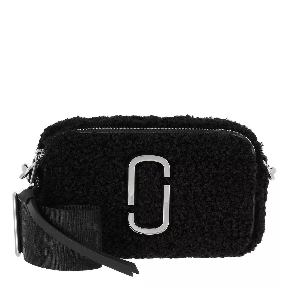 Marc Jacobs The Snapshot Teddy Crossbody Bag Black Camera Bag
