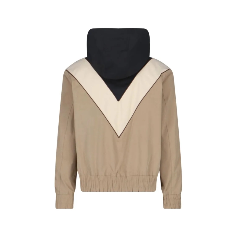 Valentino Garavani  Beige Jacket With Structured Silhouette And Minima Neutrals(Image 3)