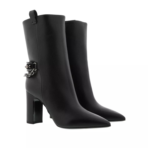 Valentino Garavani Medium Boots Leather Black Stiefelette