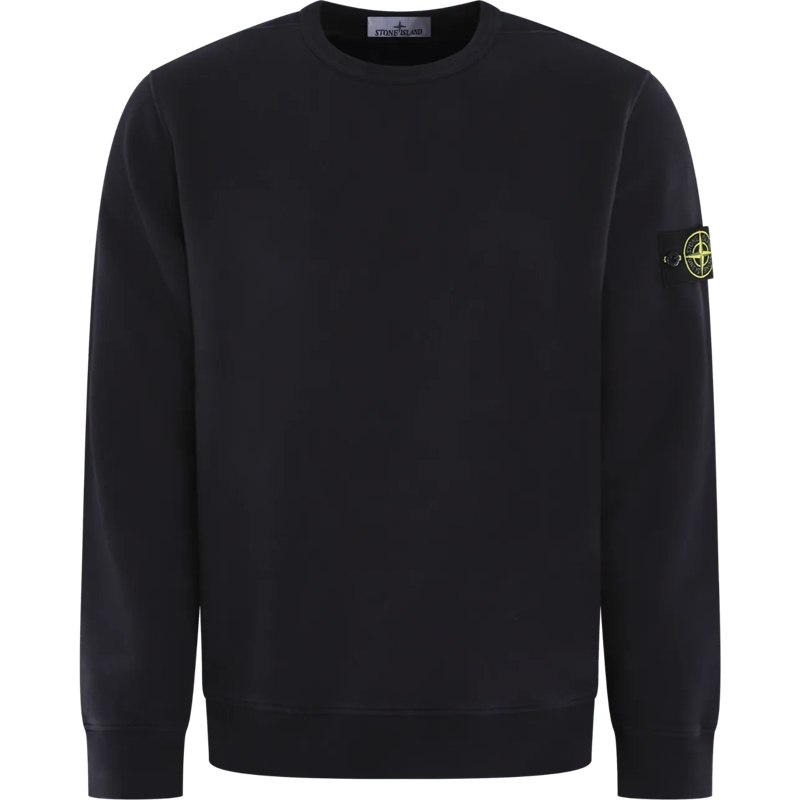 Stone Island  Heren Logo-patch Sweater Blauw blau