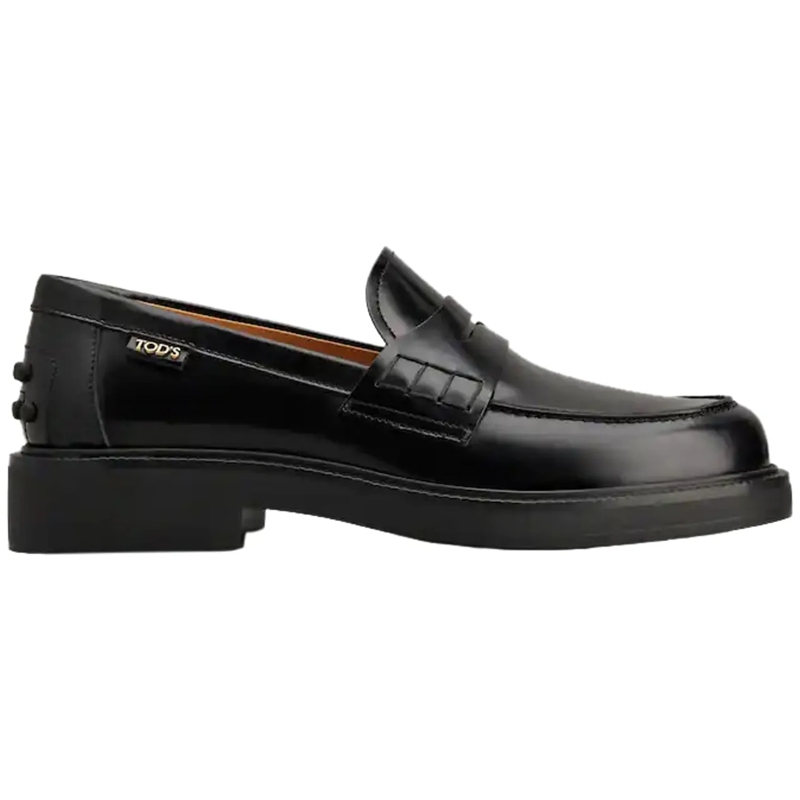 Tod's Mocassin Flat Shoes Black schwarz
