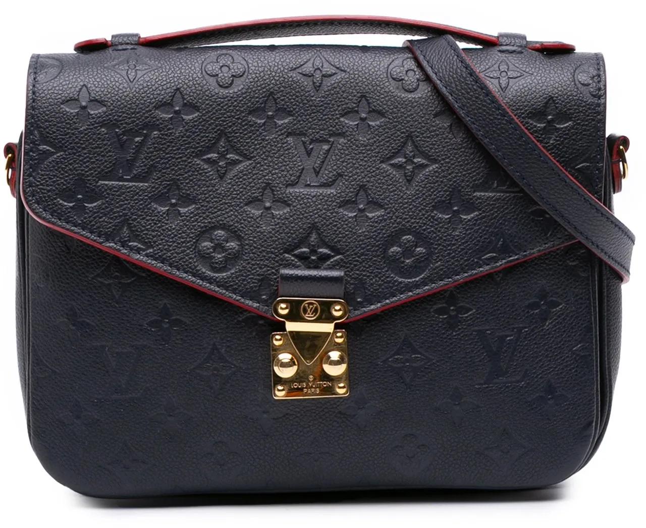 Louis Vuitton Hobo Bags - Monogram Empreinte Pochette Metis - Gr. unisize - in Blau - für Damen