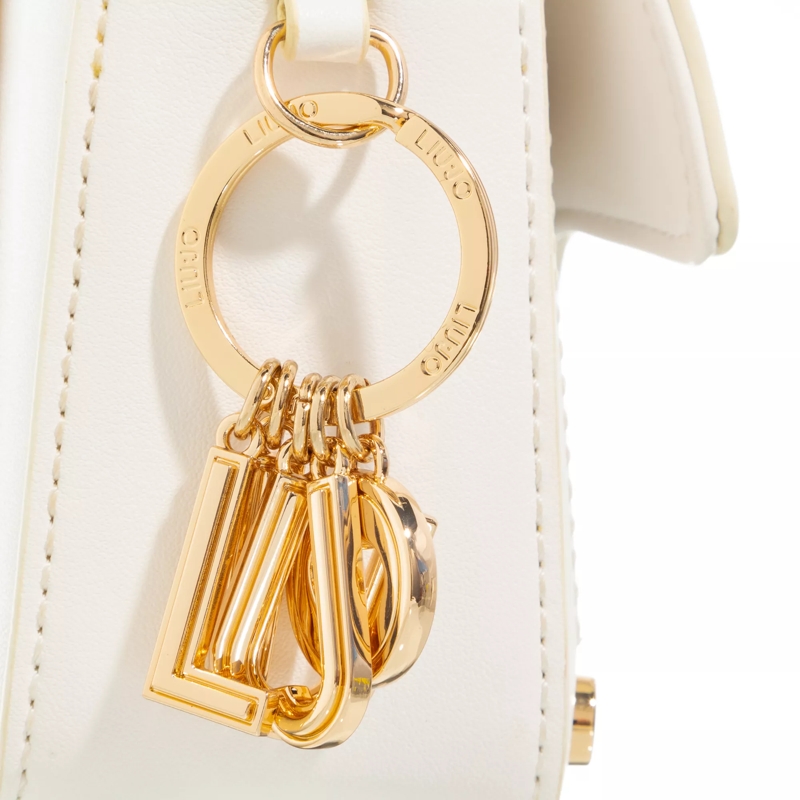LIU JO Satchel Ecs M Shoulder Bag Off White(Image 5)
