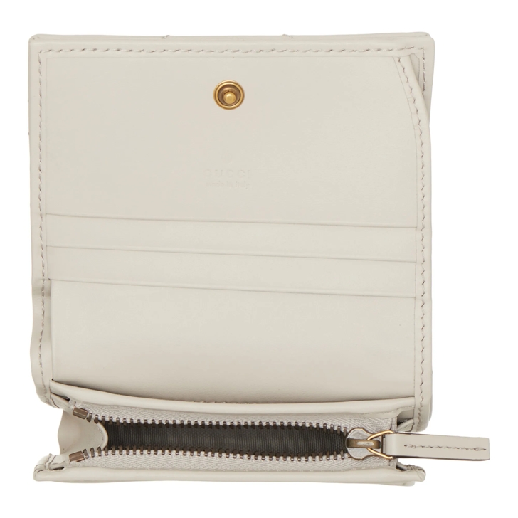 Gg marmont matelassé leather wallet hotsell