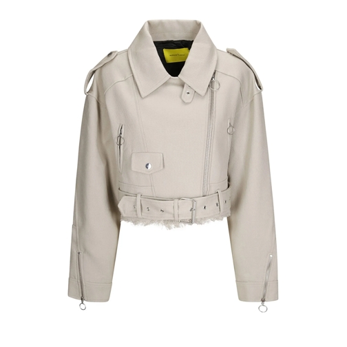 Marques' Almeida Veste de transition Beige Biker Jacket Neutrals