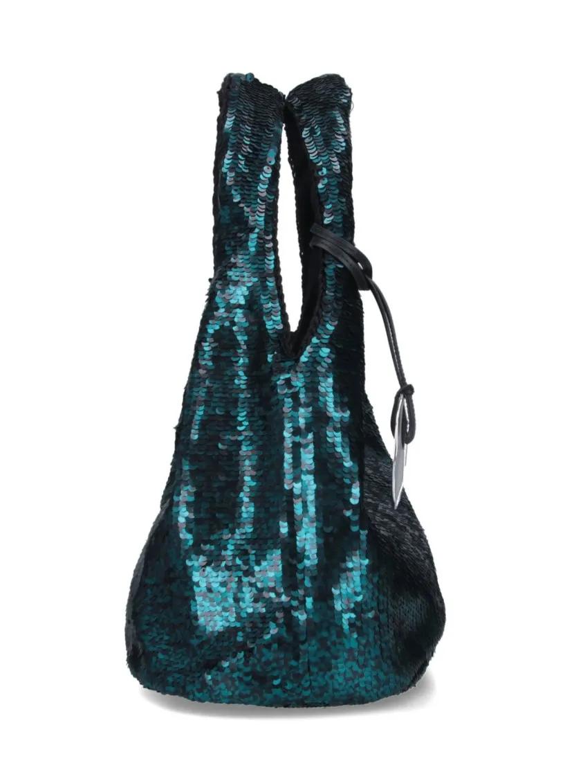 Thumbnail - J.W.Anderson Crossbody Bags - Mini Sequin Bag – Green - Gr. unisize - in Grün - für Damen