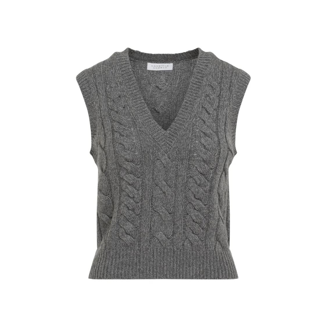 Gabriela Hearst - Selsey Vest - Größe M - grau