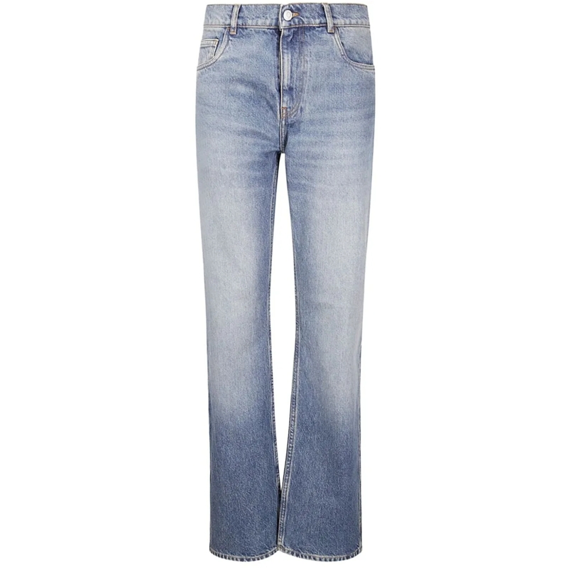 Coperni Jeans mit geradem Bein Jeans Denin blau