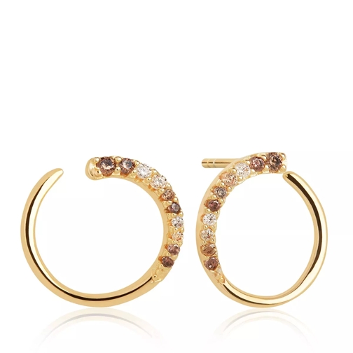 Sif Jakobs Jewellery Portofino Earrings Yellow Gold Orecchini a bottone