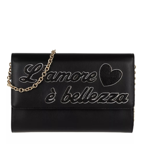 Dolce&Gabbana L Amore Crossbody Bag Nero Crossbody Bag