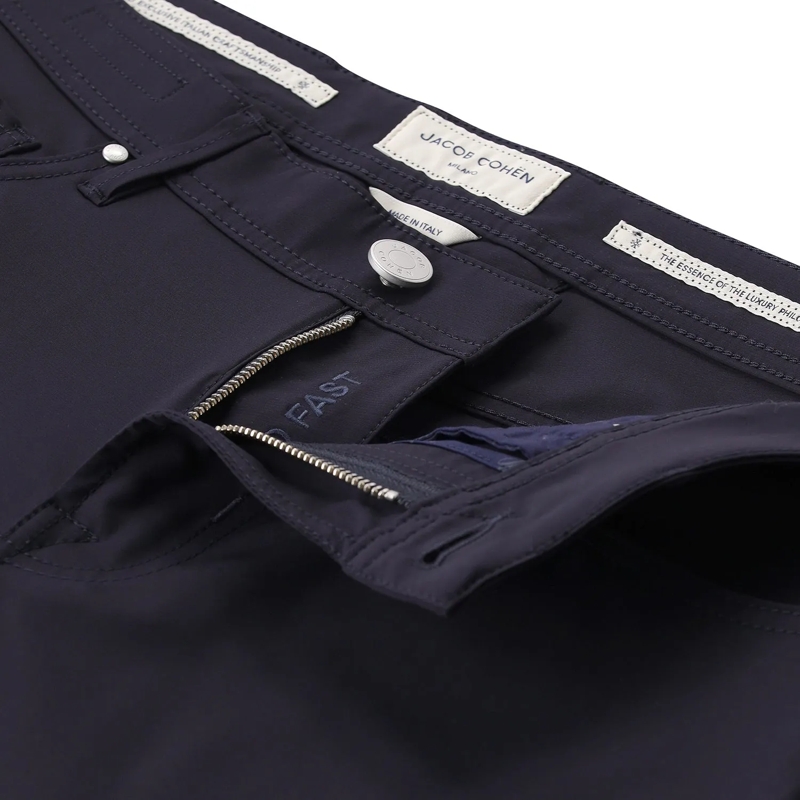 Jacob Cohen Jeans Slim-Fit Hose aus Baumwoll-Mix schwarz(Image 3)