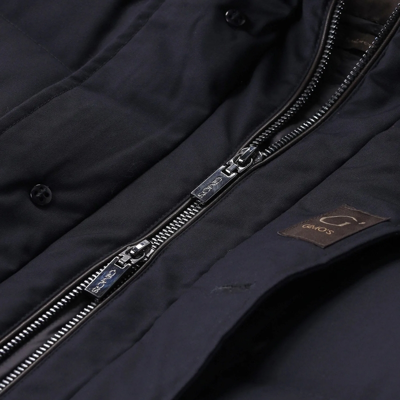 Gimo's Wintermantel Parka aus Viskose-Mix dunkelblau(Image 8)
