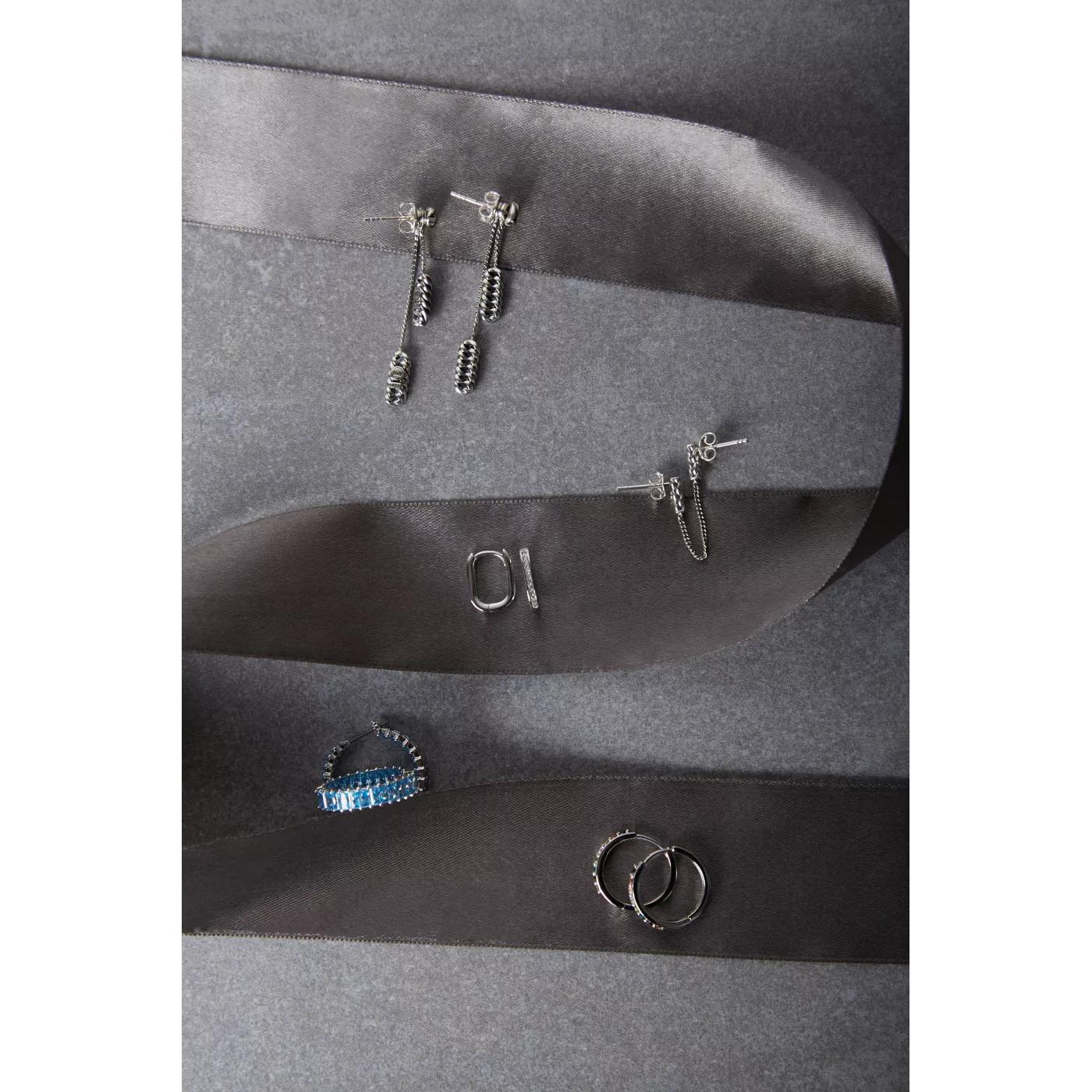 Thumbnail - Swarovski Ohrringe - Matrix Ohrringe - Gr. unisize - in Silber - für Damen