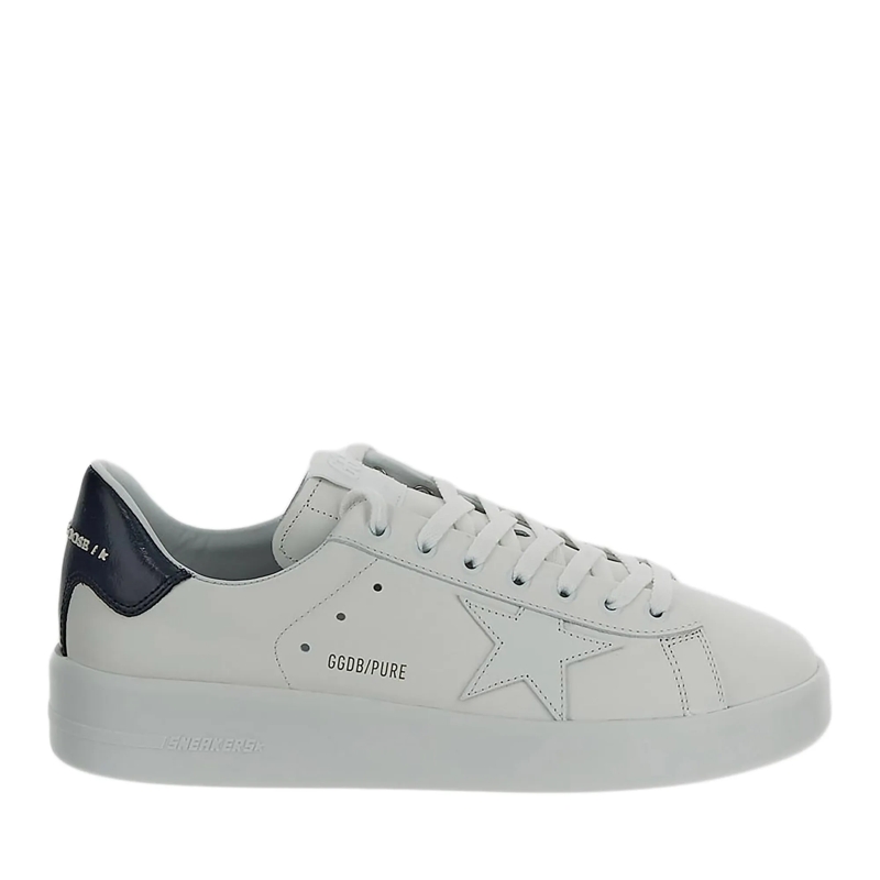Golden Goose Schnürschuhe White Sneakers With Star Logo White
