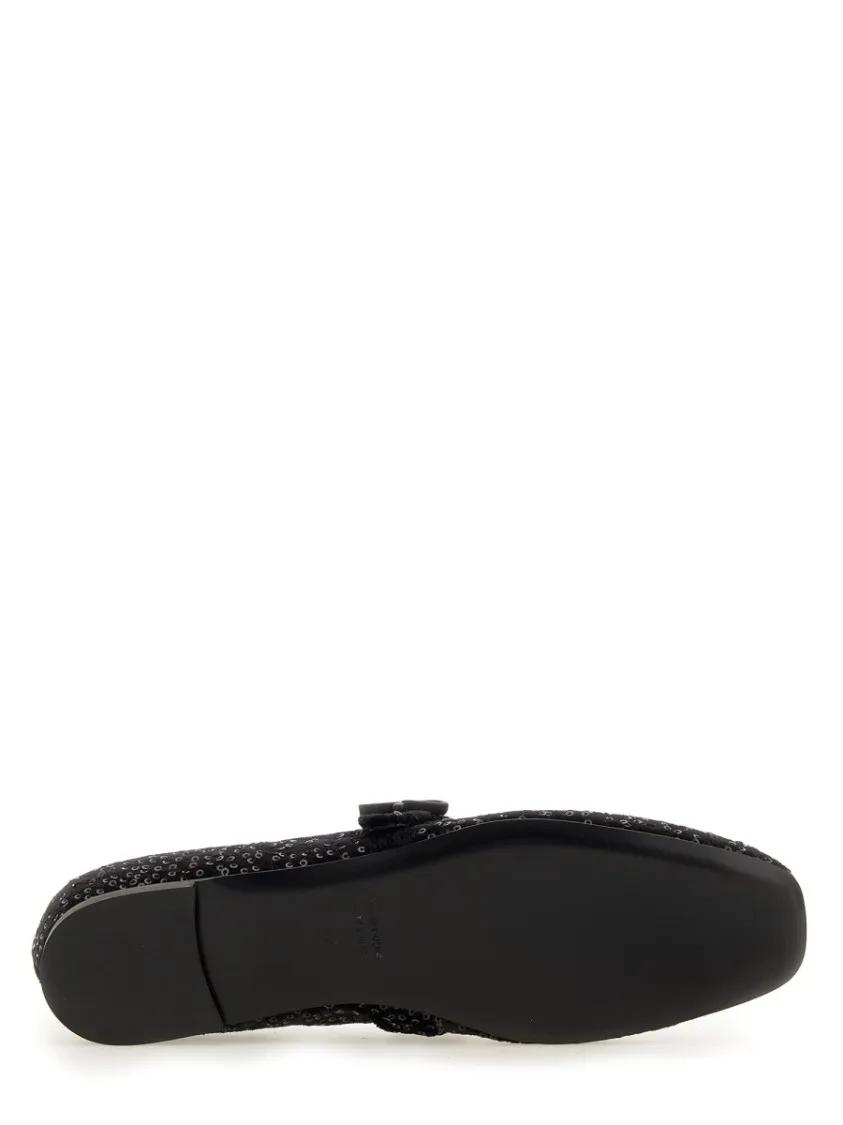 Thumbnail - Ballerina Flats With Rhinestone Detailing - Gr. 37,5 (EU) - in Schwarz
